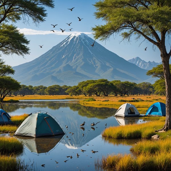 Comment organiser un camping pour observer les oiseaux migrateurs en région de lagunes?